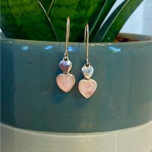 Rose Quartz earrings